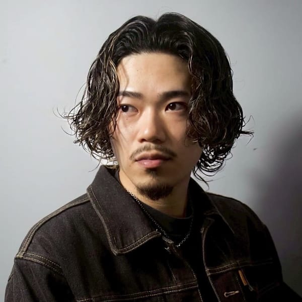 サーフカール/ミディアムヘア〈理容室〉|HIROGINZA東京駅八重洲口店