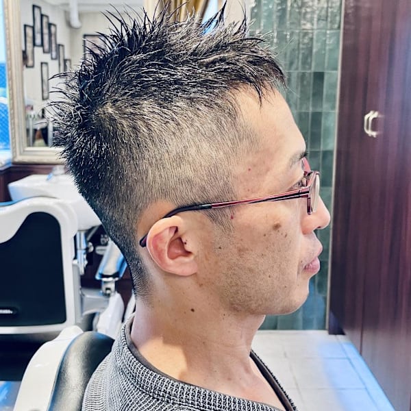 【40代 男性】ロンドンベリーショート（大宮/バーバー）