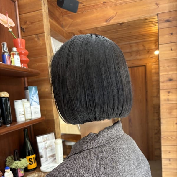 黒髪ボブ|DEPT武蔵浦和