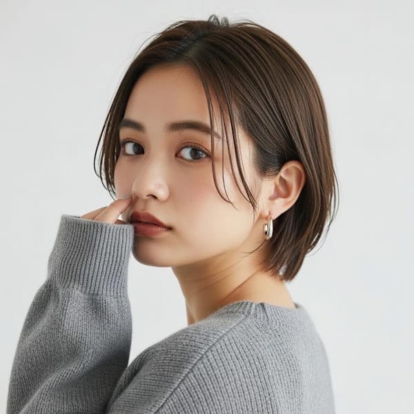 大人ショートボブ！