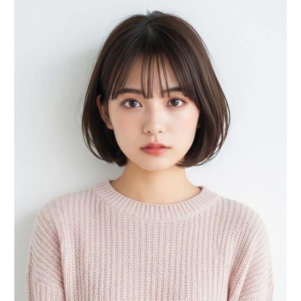 #磐田　ふんわり似合わせボブ