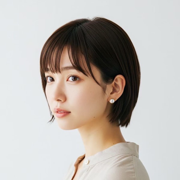 #磐田　ショートボブ！