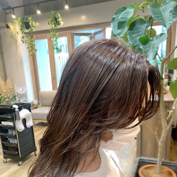 韓国風バング×マロンブラウン |t o t .