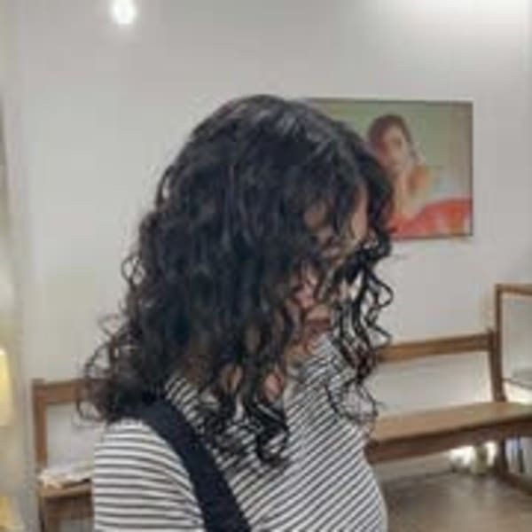 HANA KOHARUちゃん風パーマ