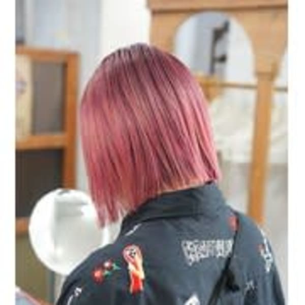 【MAAAAAC】カシスピンクボブ