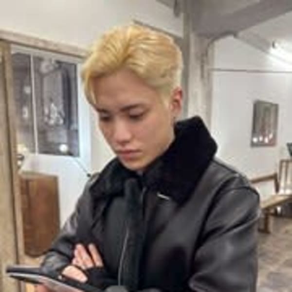 【MAAAAAC】韓国風抜きっぱなしハイトーンガイルヘア|MAAAAAC
