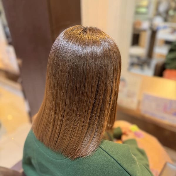 髪質改善酸性ストレート|Stilla smooth