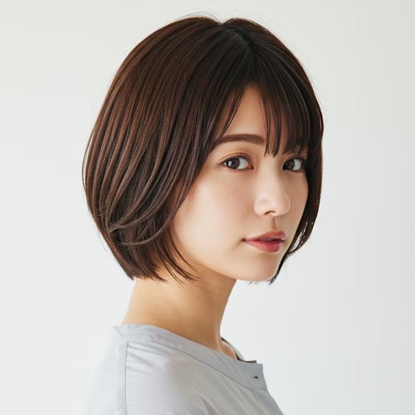#磐田　大人ショートボブ！