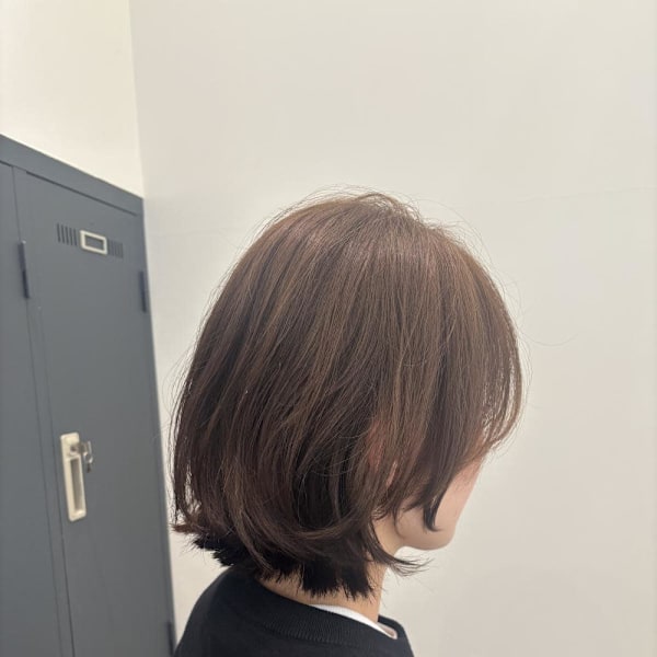 レイヤーボブ|半個室 rire hair 千早店