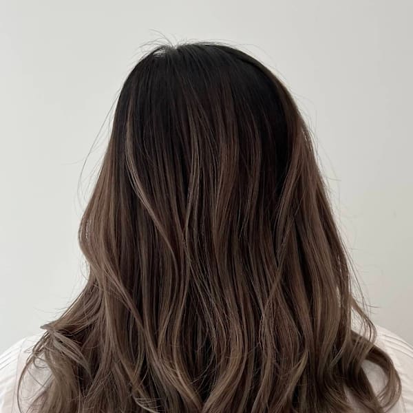 アッシュベージュグラデーション