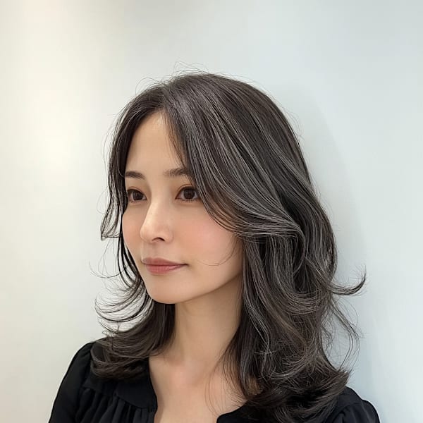 ミディアムスタイル|MODE K's 阿倍野店