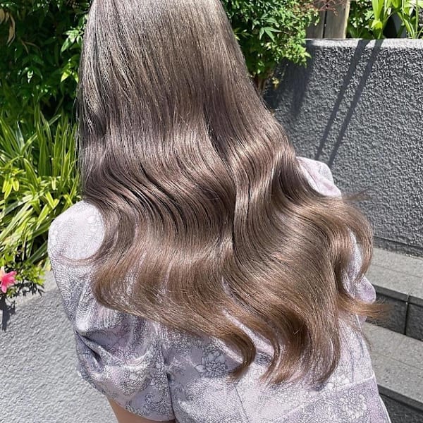 韓国巻き/ミルクティーブラウン/シャンパンベージュ|Cyntia by artina 渋谷店