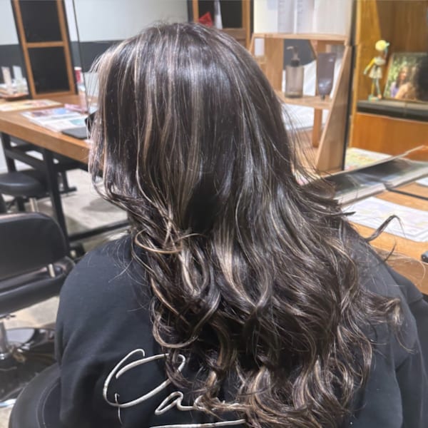 海外風ハイライトカラー