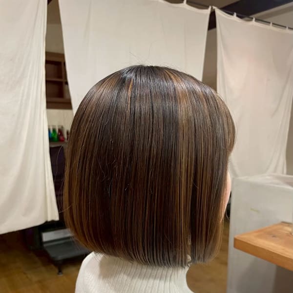 ナチュラルエッジボブ