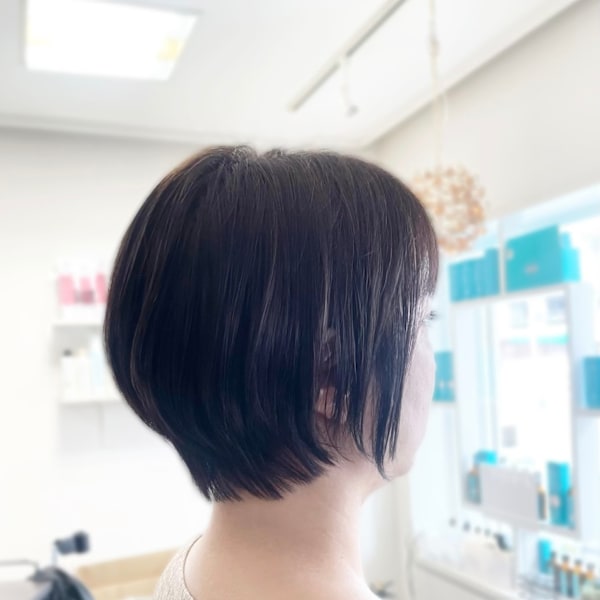 大人ショートボブ