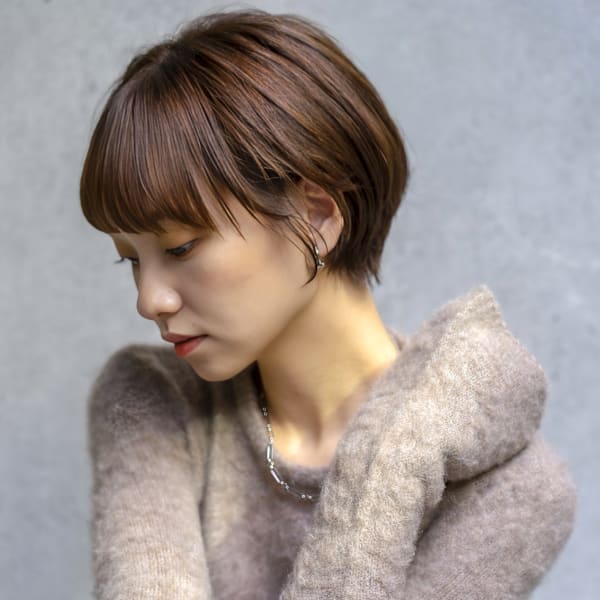 20代・30代_丸みシルエットの大人ショート