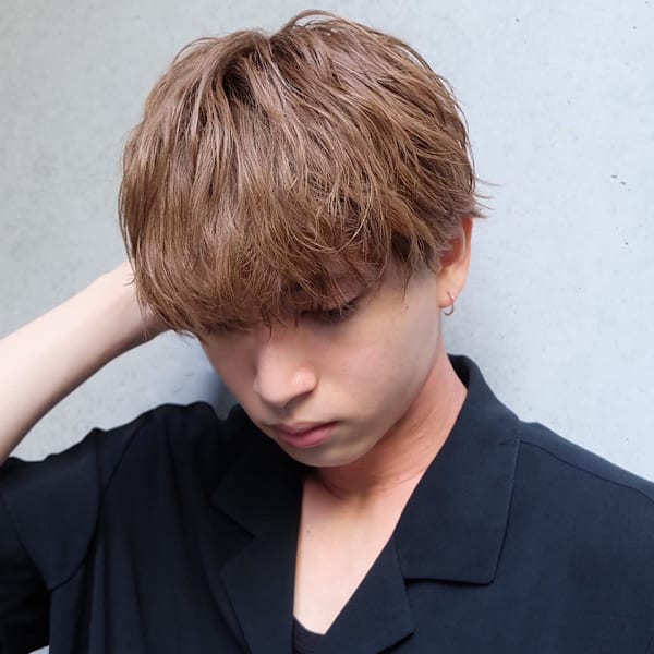 メンズヘア_ソフトマッシュショート