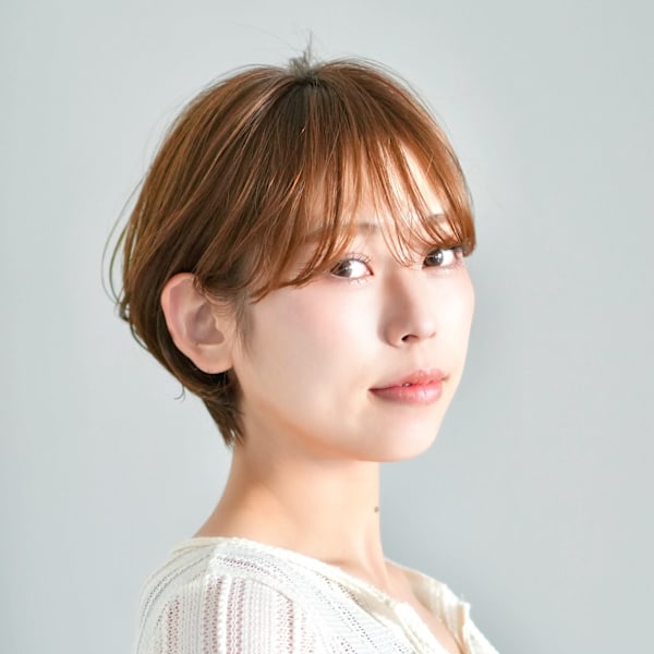 前下がりショート・ボブ/絶壁解消/前髪あり/40代/30代|INCEPTION  GINZA 銀座