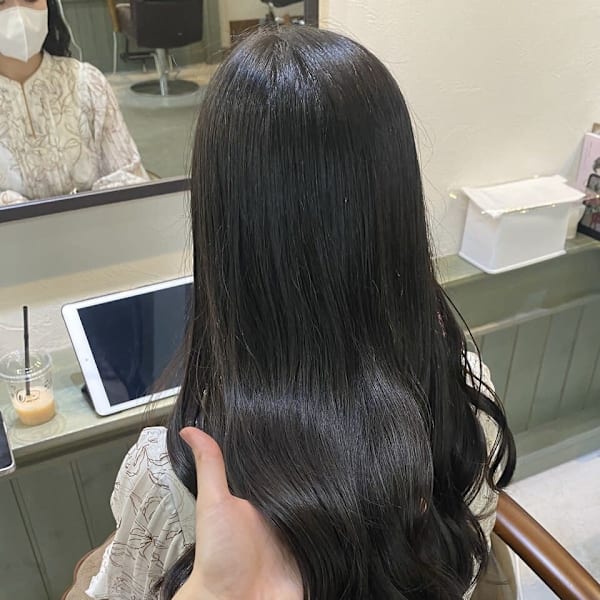 巻いても綺麗な酸性ストレート♪/髪質改善/なんば/心斎橋