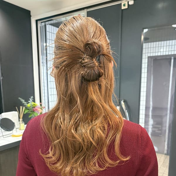 ミホ＊カチモリハーフアップ★|SHICUNE