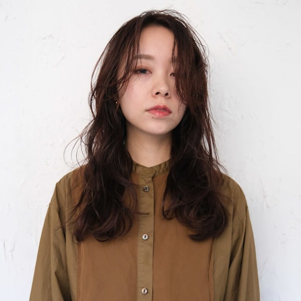 【kiji】リラックスパーマロング。#久屋大通#丸の内#伏見