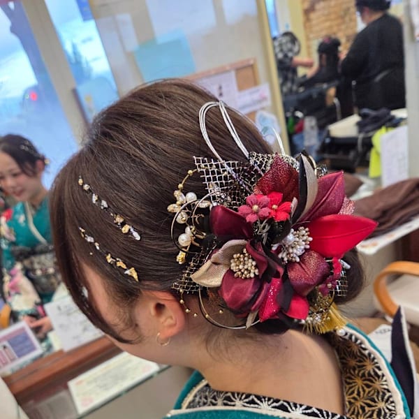 ヘアアレンジ|美容室KISEI イオン仙台中山店