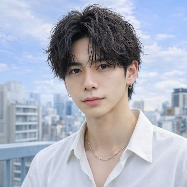 ヘアスタイルをカッコよく