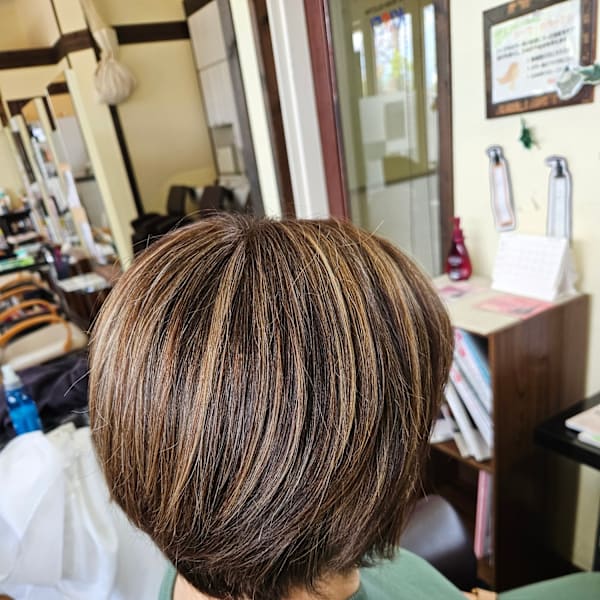 白髪ぼかし　大人カラー|美容室KISEI イオン仙台中山店