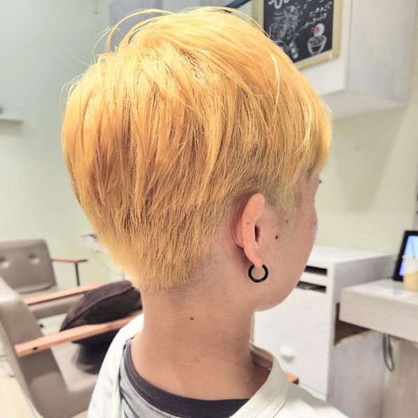 抜きっぱなしベリーショート