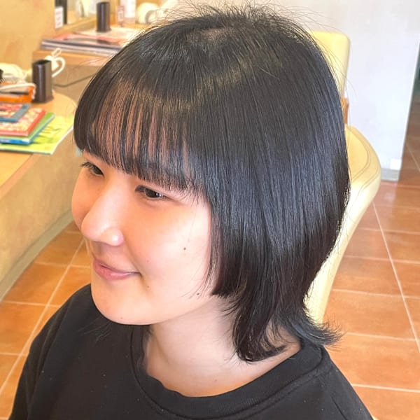 姫カットとマッシュウルフカット