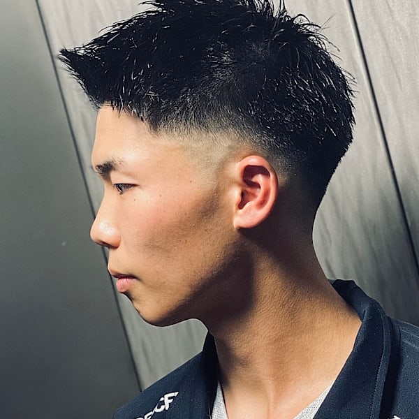 ミドルスキンフェード|ヒロ銀座ヘアーサロン 新橋 銀座口店