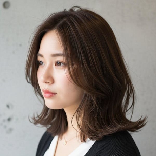 バタフライレイヤーカット/韓国巻き/バタフライレイヤー