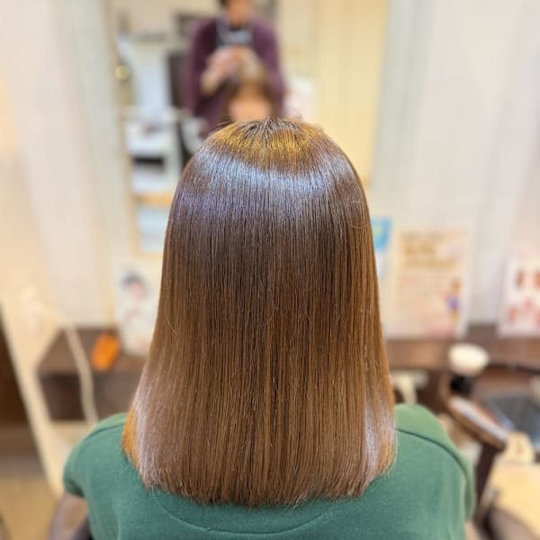 髪質改善酸性ストレート|Stilla smooth