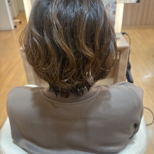 大人パーマ