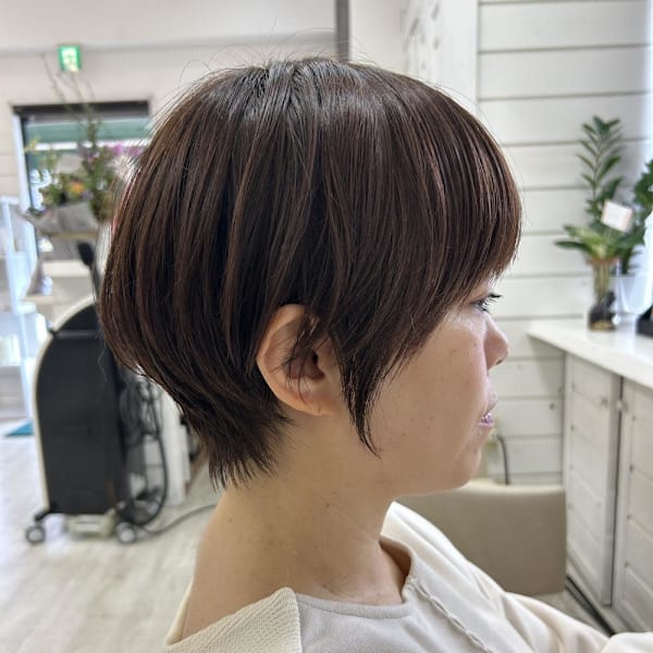 terrace岩政/若見えショート/30代40代/姪浜|terrace hair & botanical