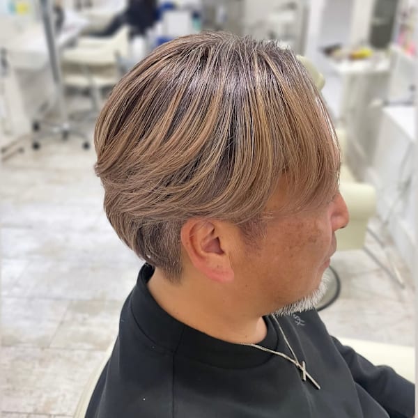 白髪ぼかしバレイヤージュ|NeF