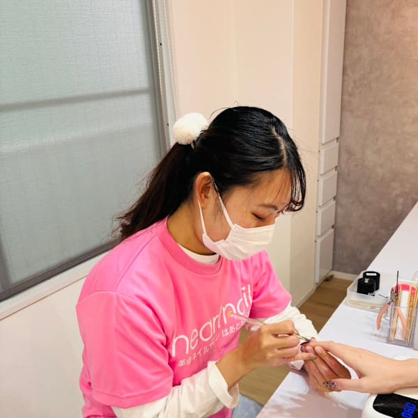 はあとねいる五反田店【ハアトネイルゴタンダテン】のスタッフ紹介。アヤカ アンサイ