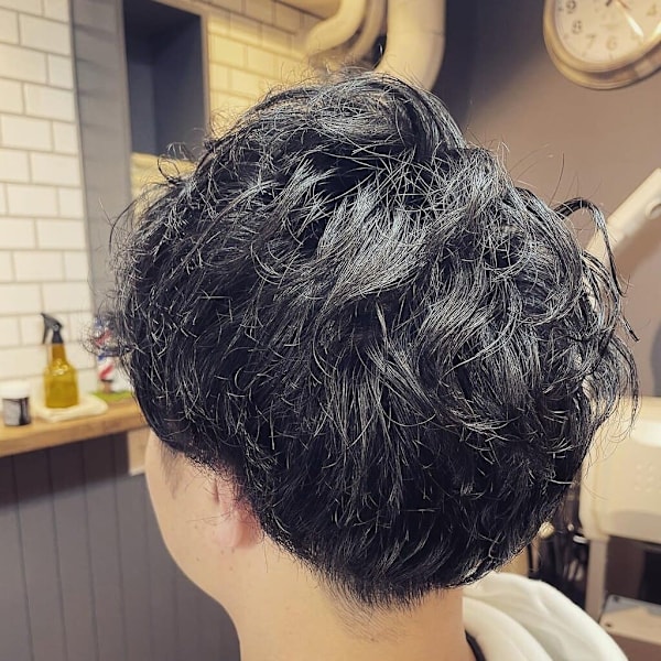 スパイラルパーマMIXスタイル ニュアンスデザイン