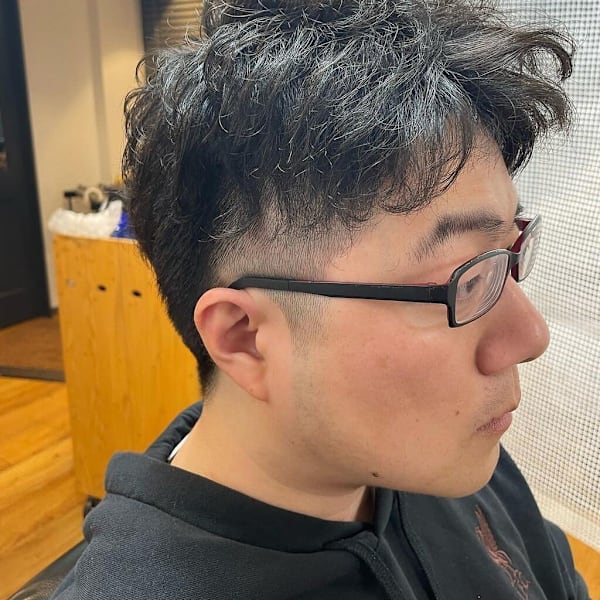 ツーブロック×ニュアンスパーマ