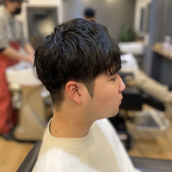 ニュアンスパーマ×アースカラー×30代/40代