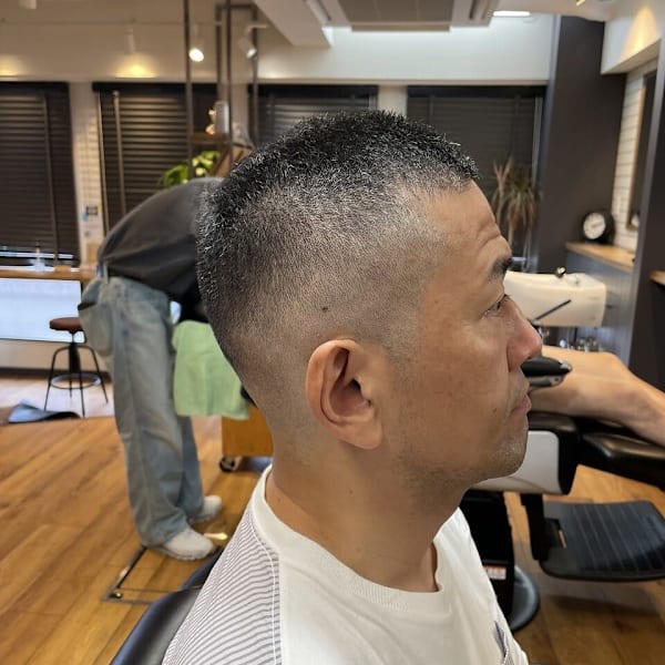 ハイフェード×ベリーショート×刈り上げショート×30代/40