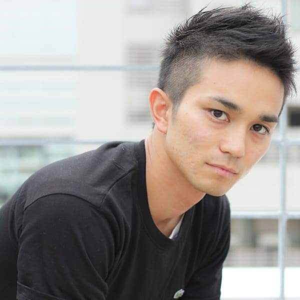 ニュースタイルソフトモヒカン×アースカラー×30代/40代