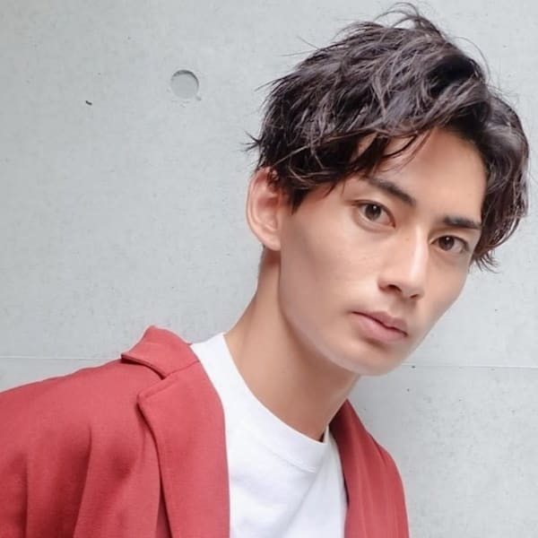 メンズヘア_ ウェットニュアンスクールショート