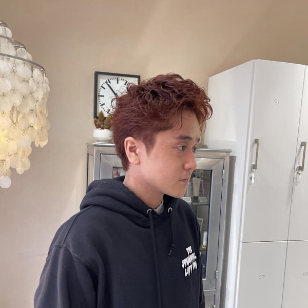 海外ヘアホットオレンジ