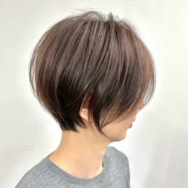 30代40代からの丸みショート