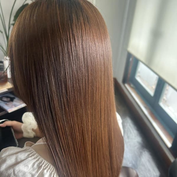 髪質改善ストレート