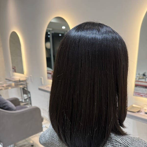 プレミアム縮毛矯正。癖に毛の方にお勧め！|Fleu[r] フルー 都立大学店