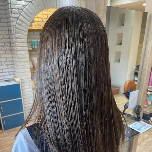 シークレットハイライト/髪質改善/グレージュ/下赤塚|Sepiage sept