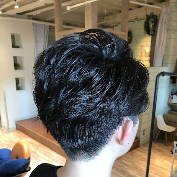 爽やかツーブロック|Sepiage sept