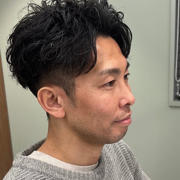 直毛さんも大丈夫なフェザーカールスタイル